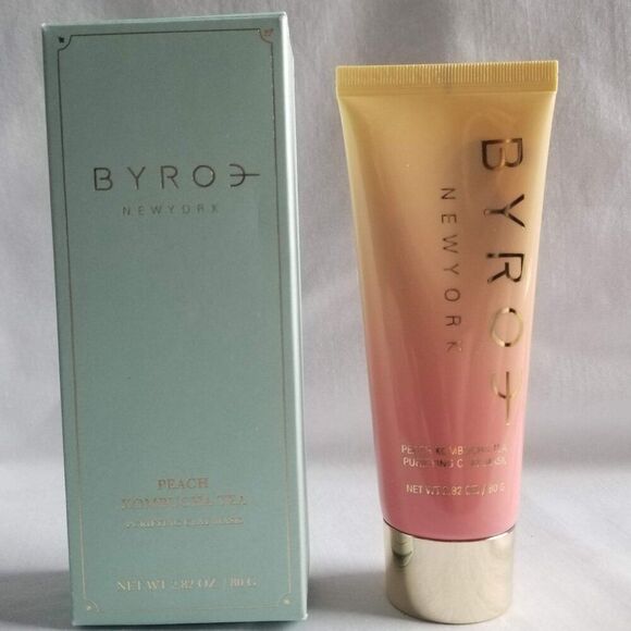 Byroe - Peach Kombucha Tea Purifying Clay Mask - Picture 1 of 7